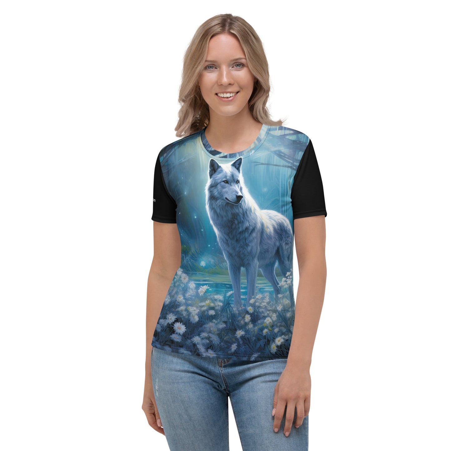 Women's T-shirt - Moonlight Wolf