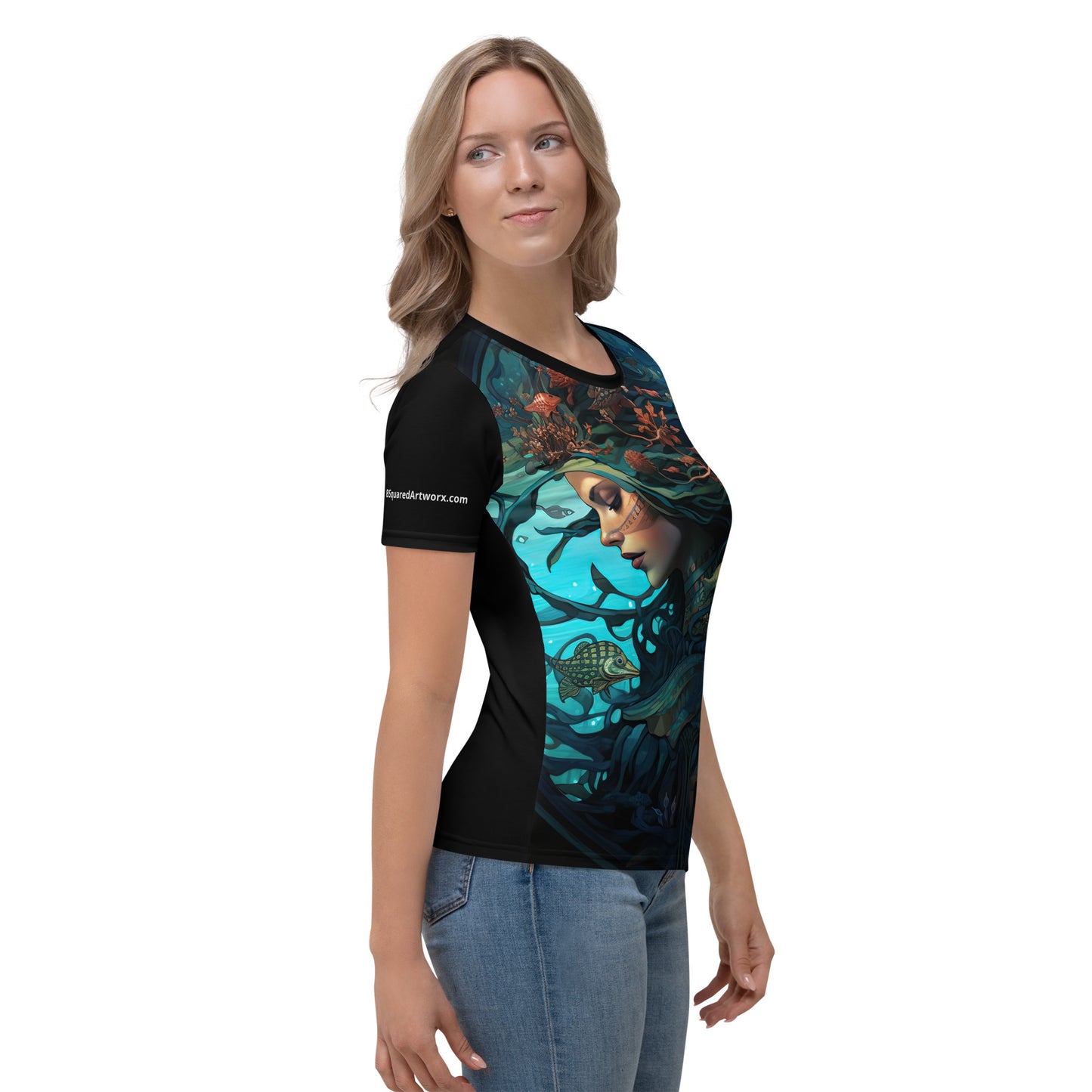 Women's T-shirt - Underwater Maiden