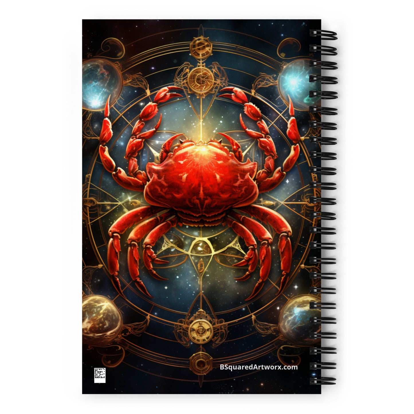 Spiral notebook - Astrology Crab 1