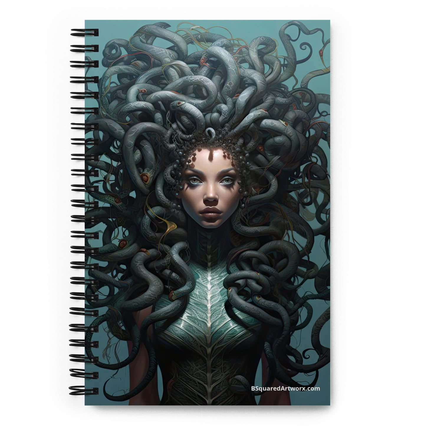 Spiral notebook - Snake Woman 11