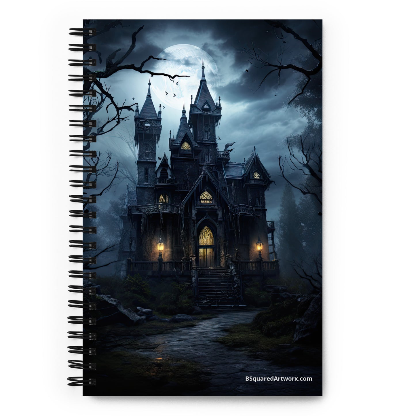 Spiral notebook - Haunted House 1