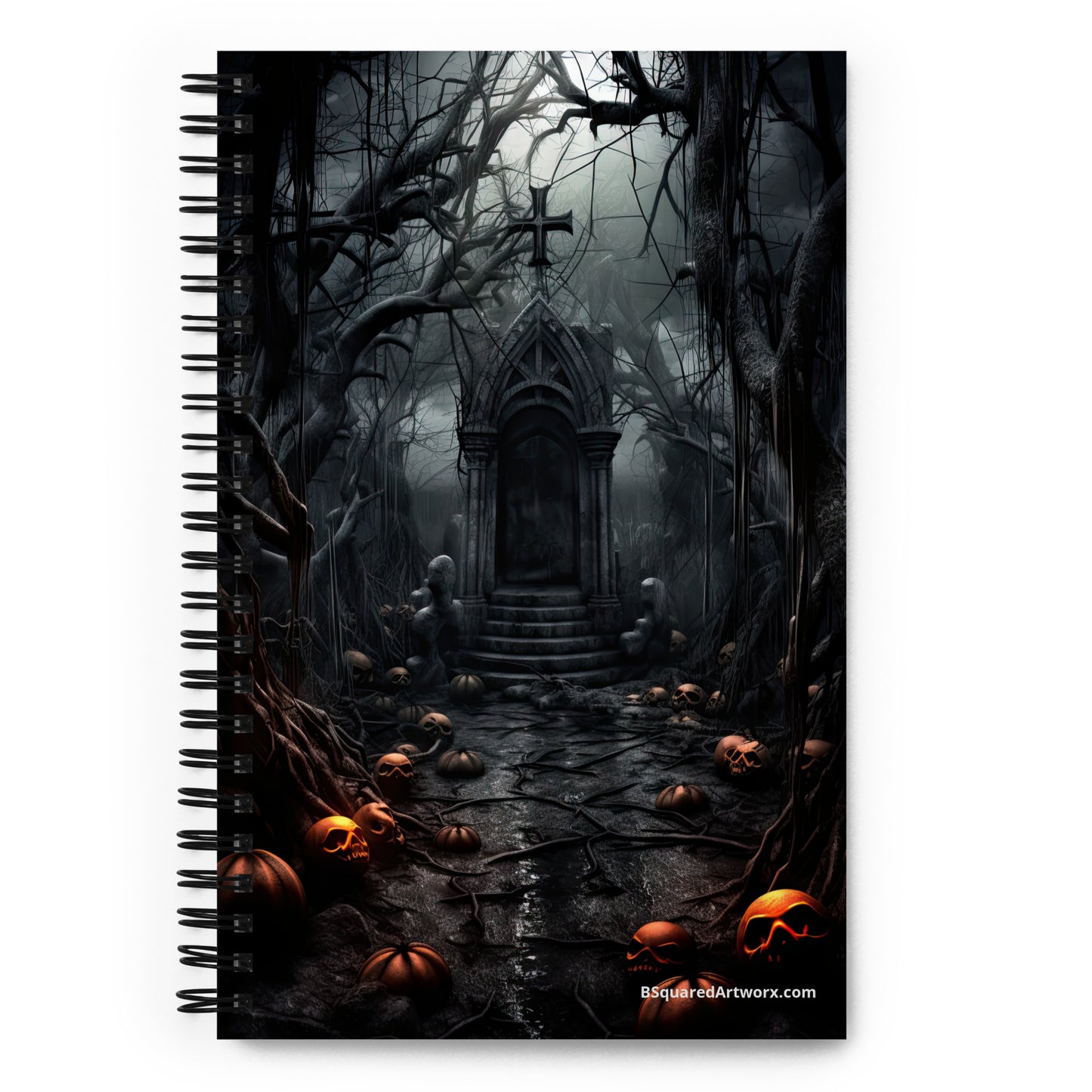Spiral notebook - Haunted Graveyard 1