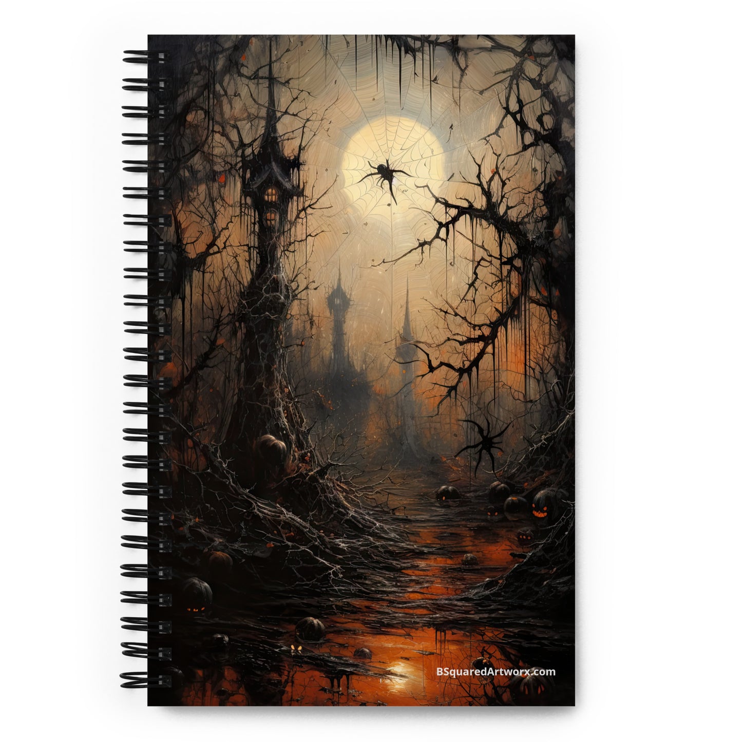Spiral notebook - Haunted Graveyard 2