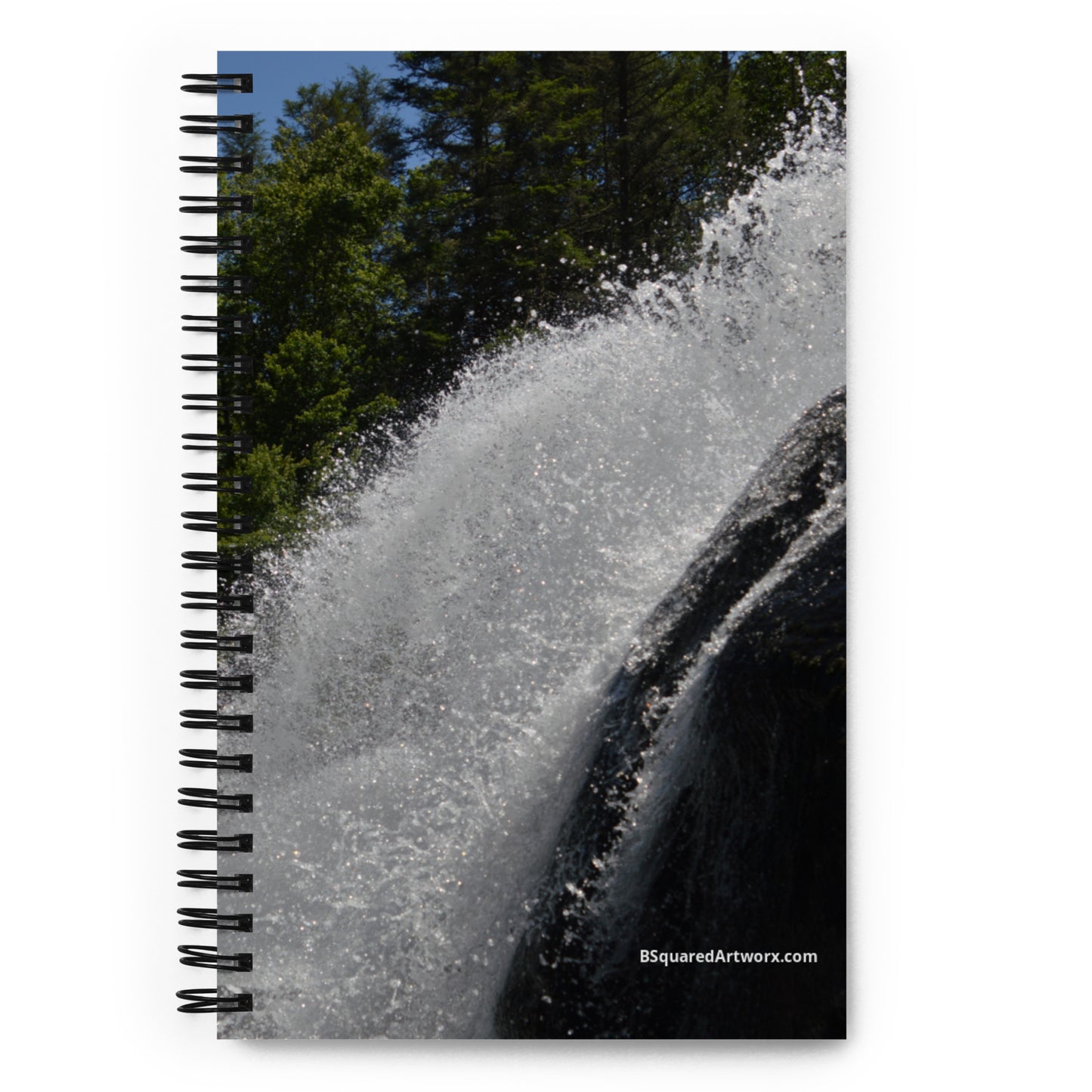 Spiral notebook - Waterfall