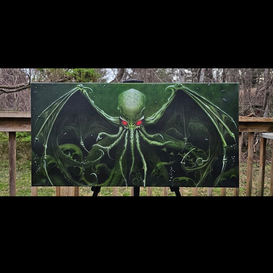 Airbrush Painting - Hudu U Cthulhu