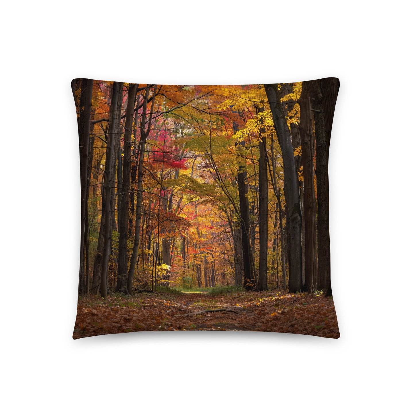 Pillow - Autumn Forest Scene 1