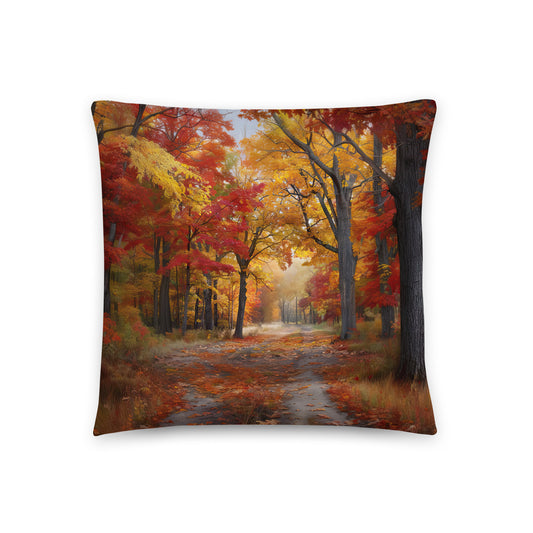 Pillow - Autumn Forest Scene 2