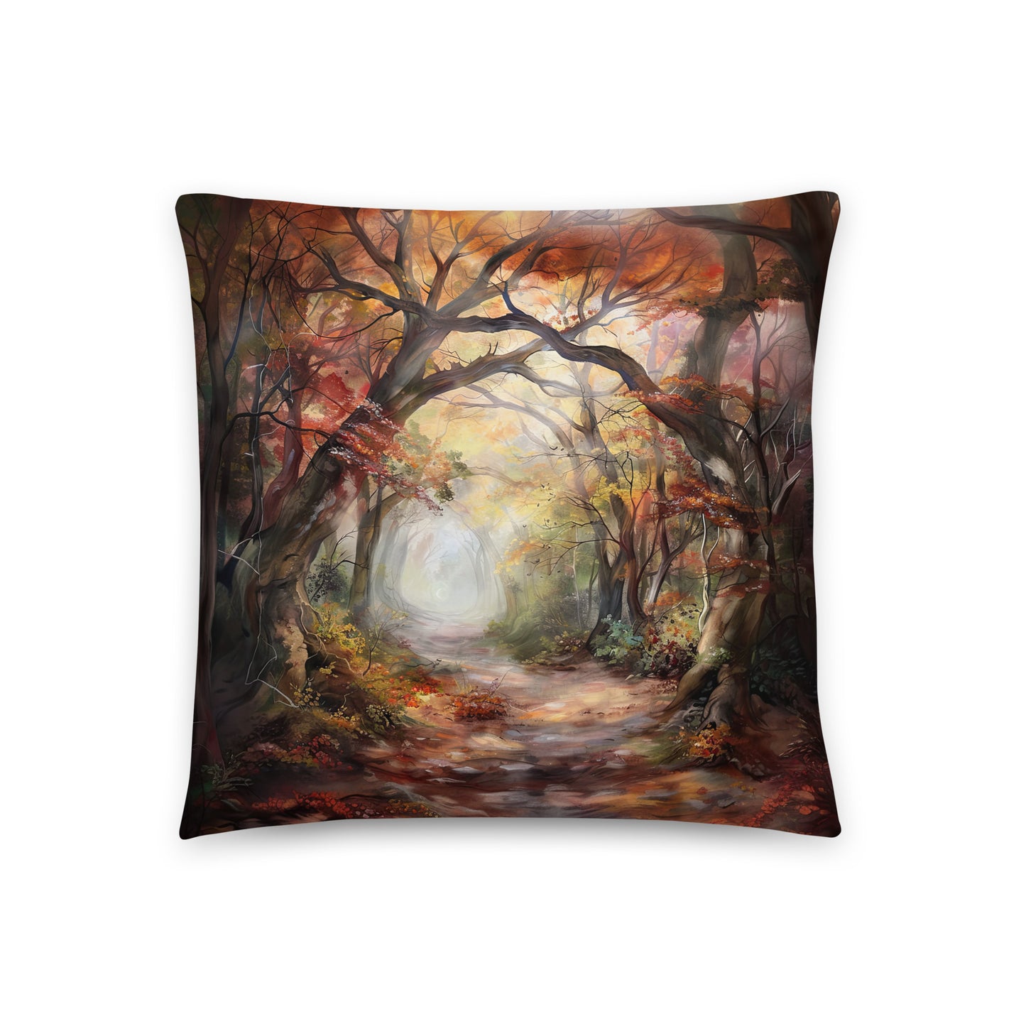 Pillow - Autumn Forest Scene 3