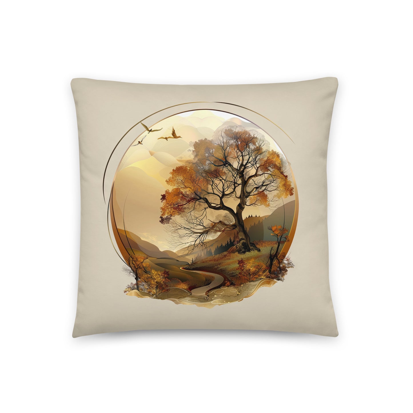 Pillow - Autumn Forest Scene 5