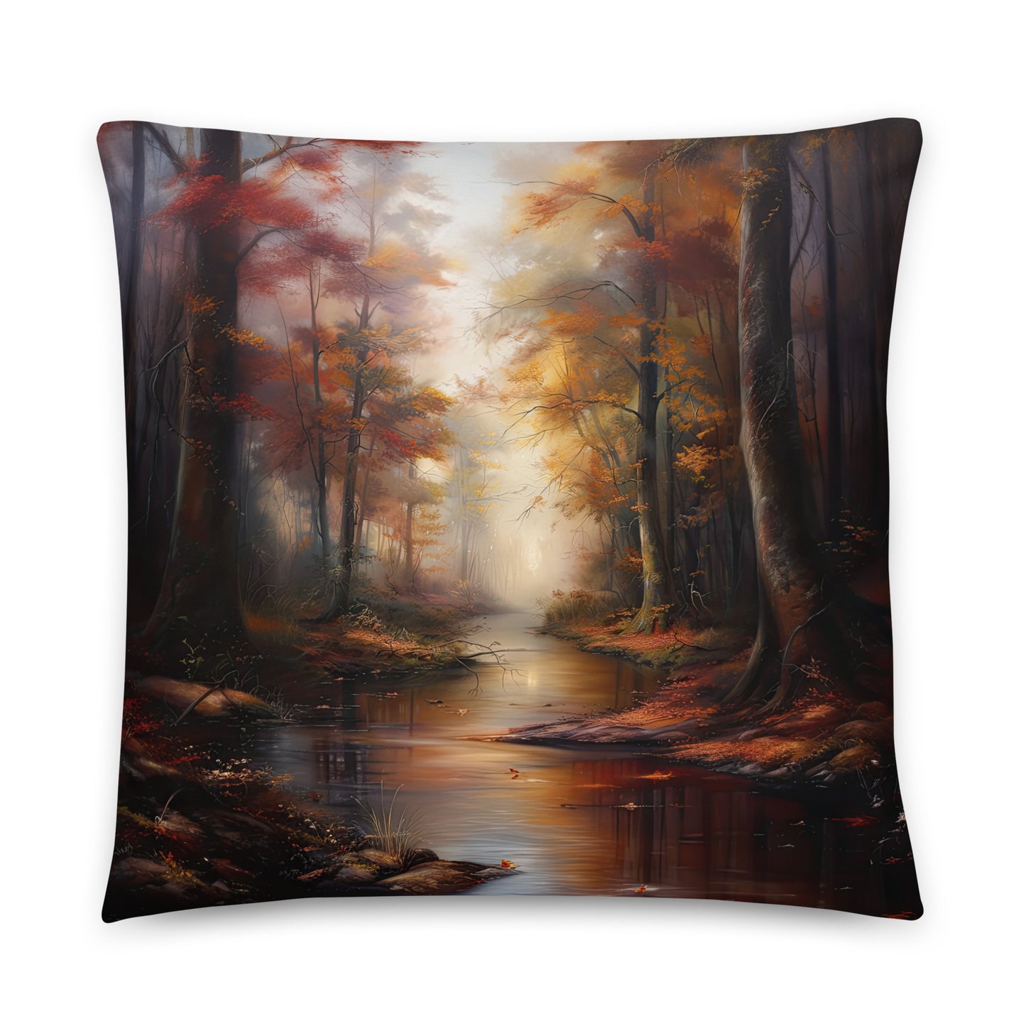 Pillow - Autumn Forest Scene 3