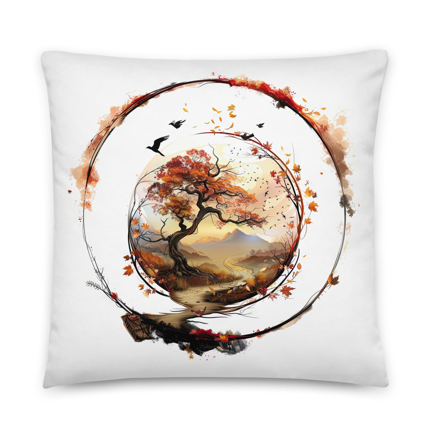 Pillow - Autumn Forest Scene 5