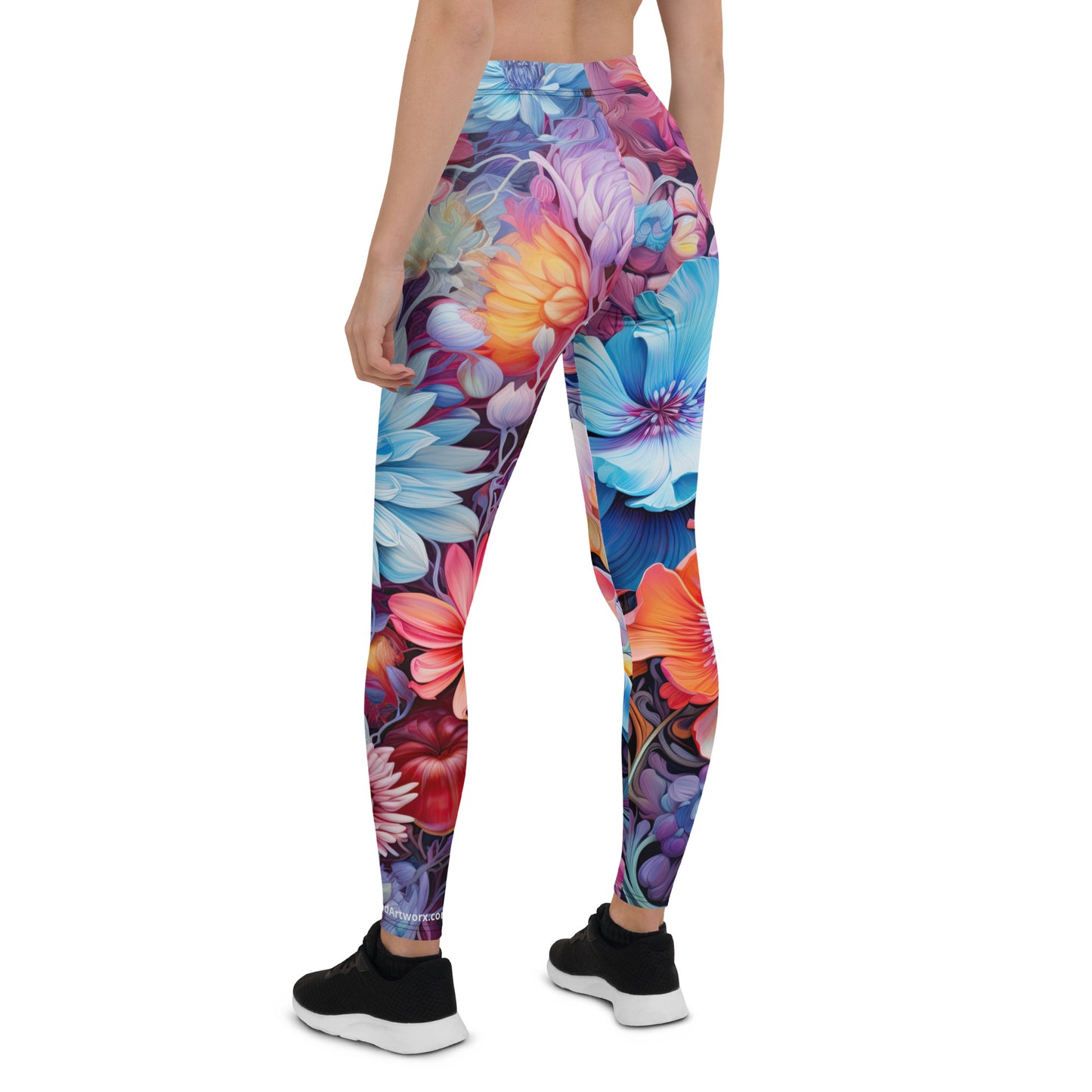 Leggings - Vibrant Floral 1
