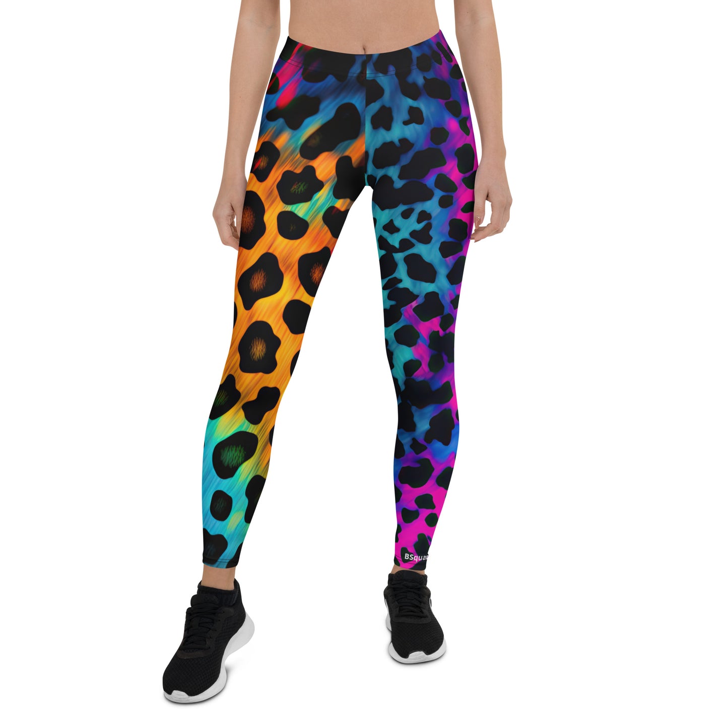 Leggings - Neon Leopard Print 1