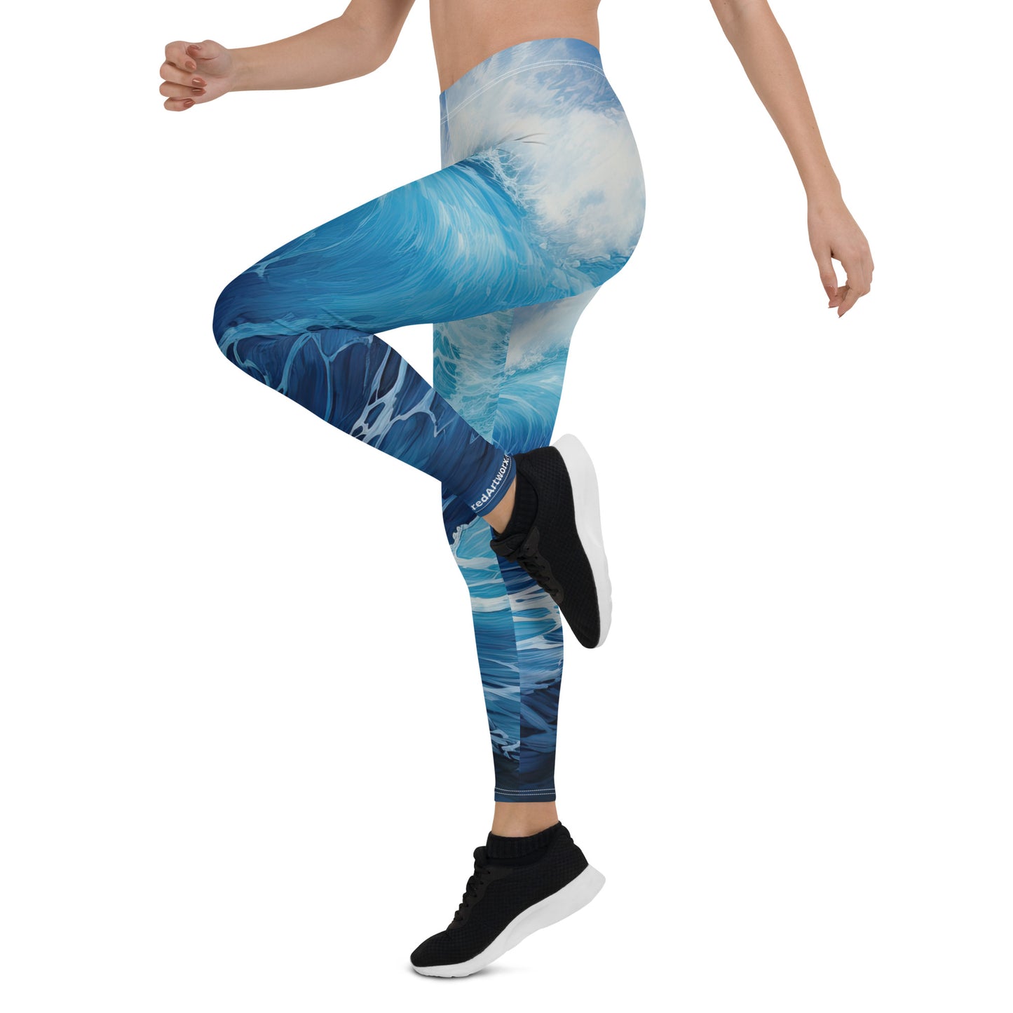 Leggings - Ocean Wave 1