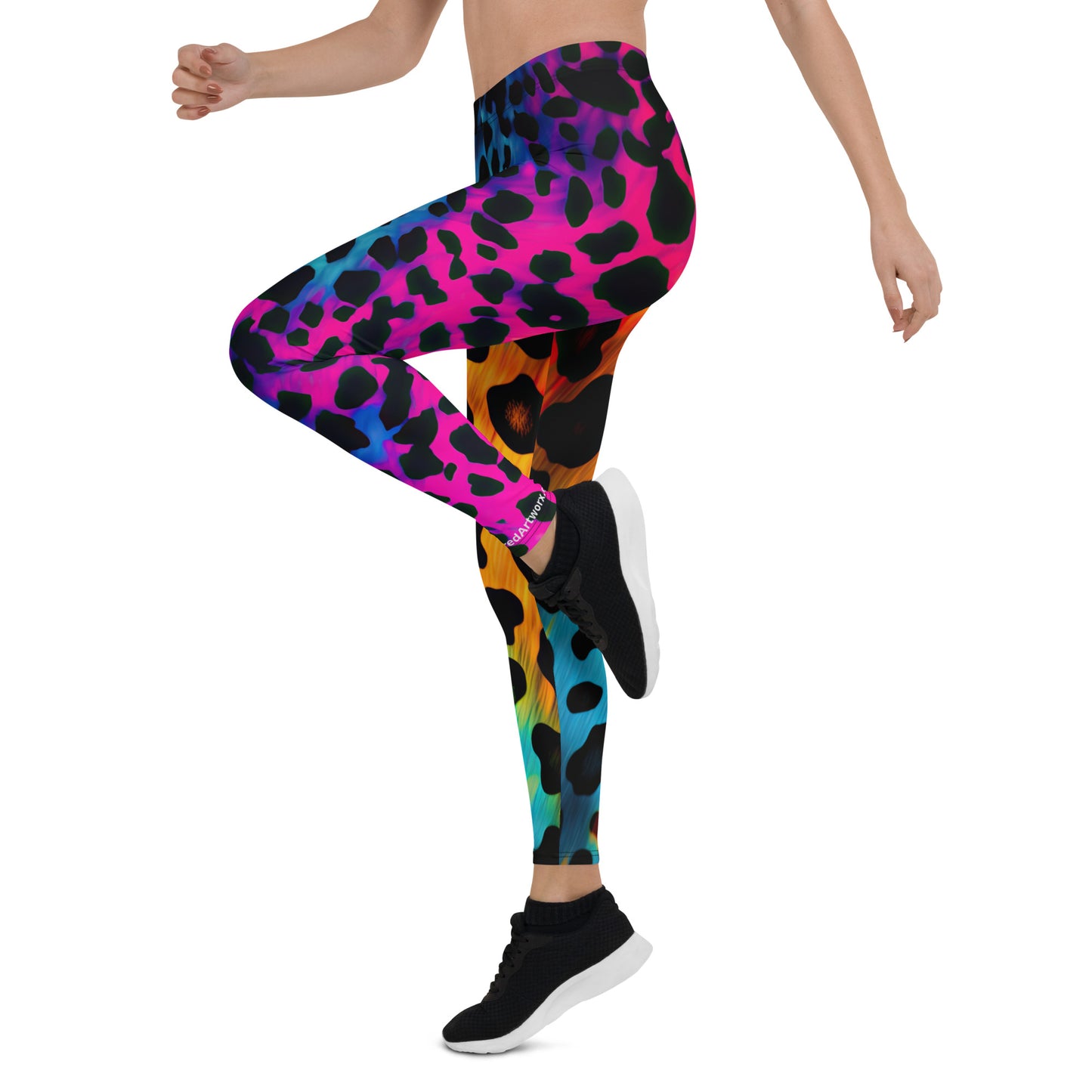 Leggings - Neon Leopard Print 1