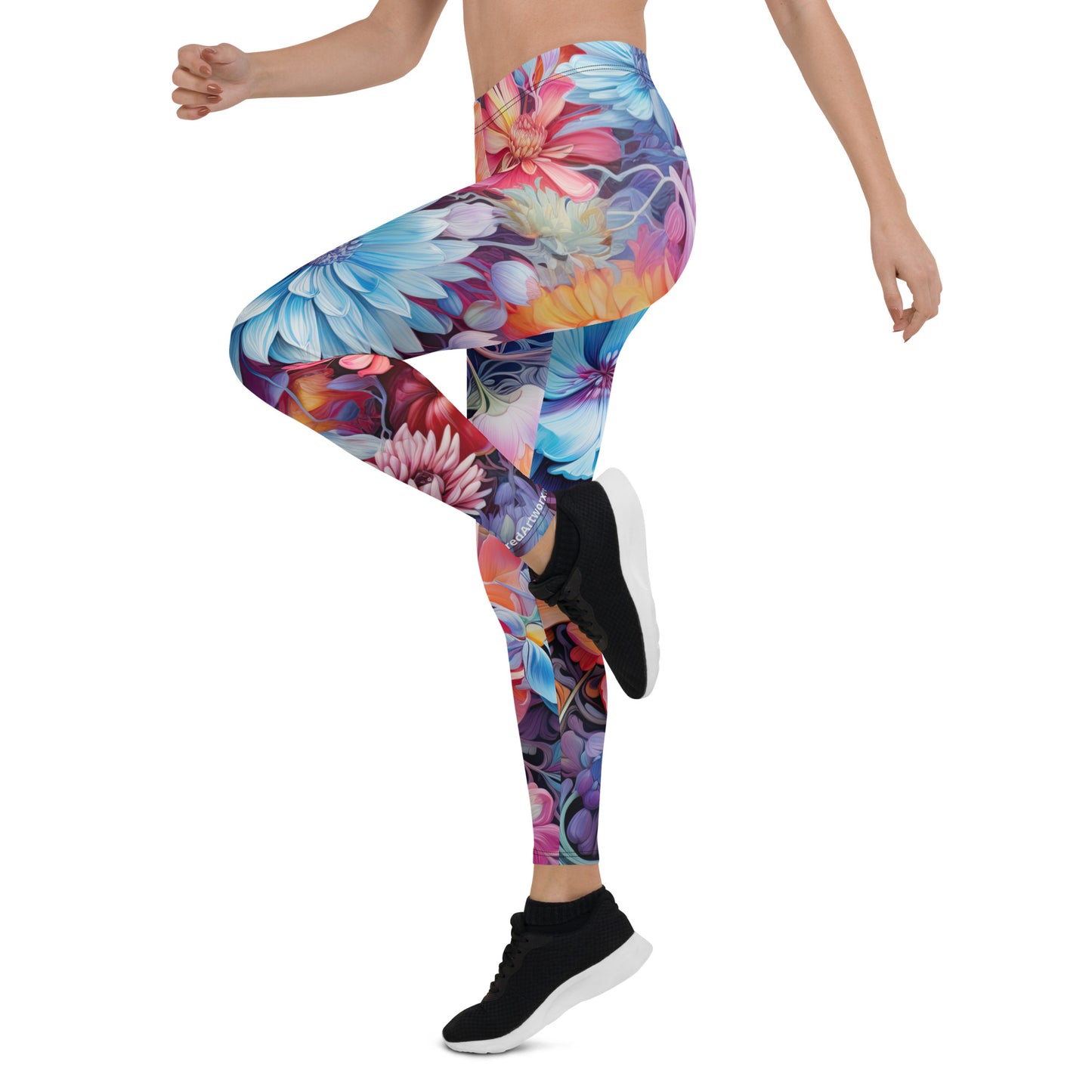Leggings - Vibrant Floral 1