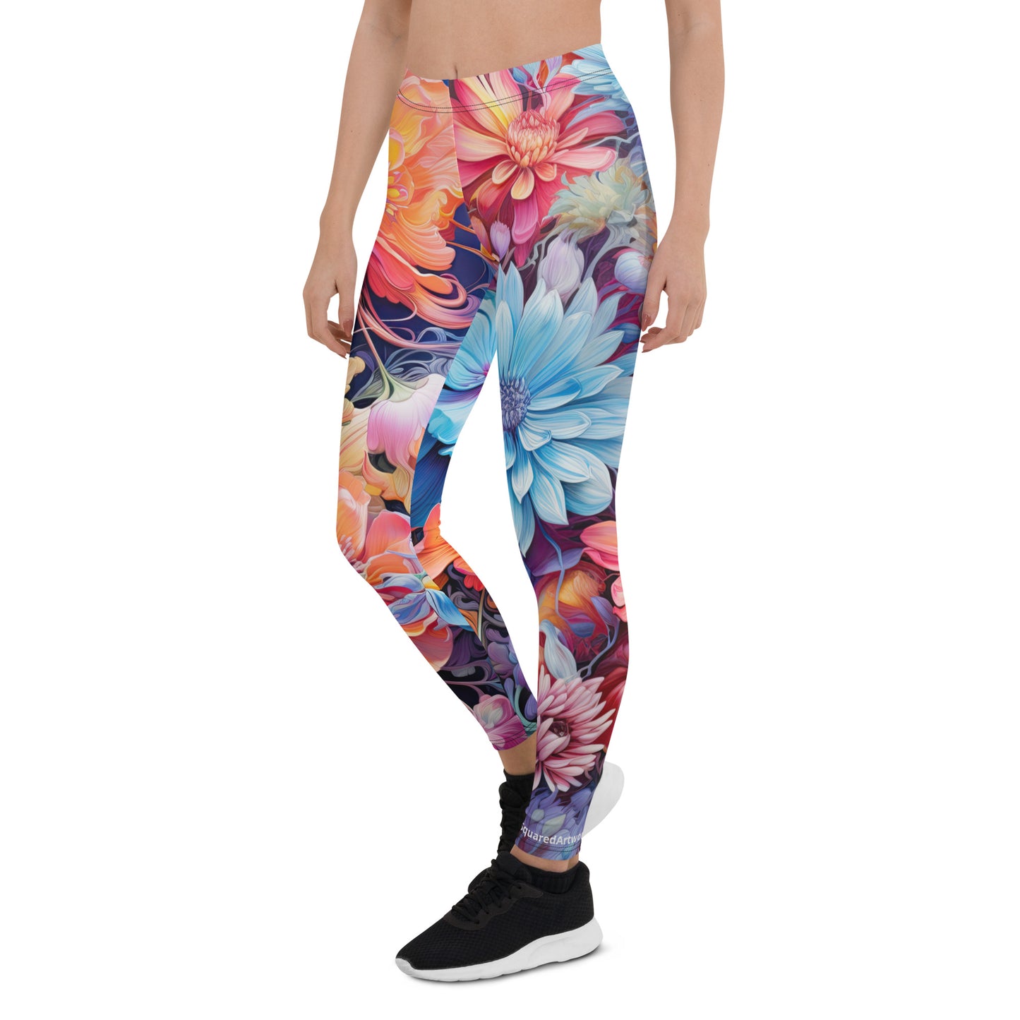 Leggings - Vibrant Floral 1