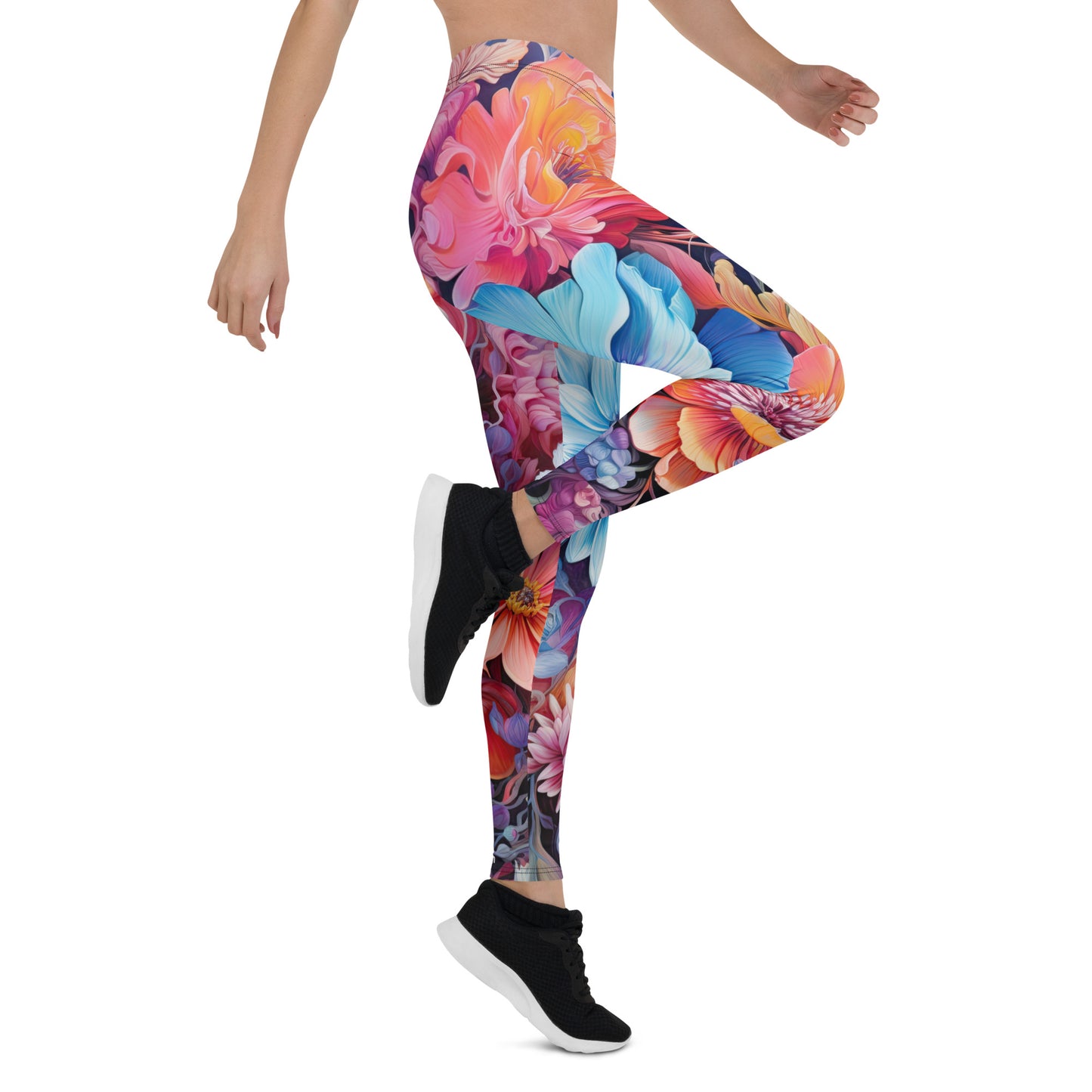Leggings - Vibrant Floral 1