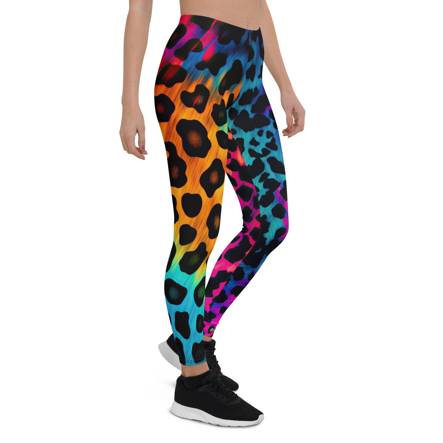 Leggings - Neon Leopard Print 1