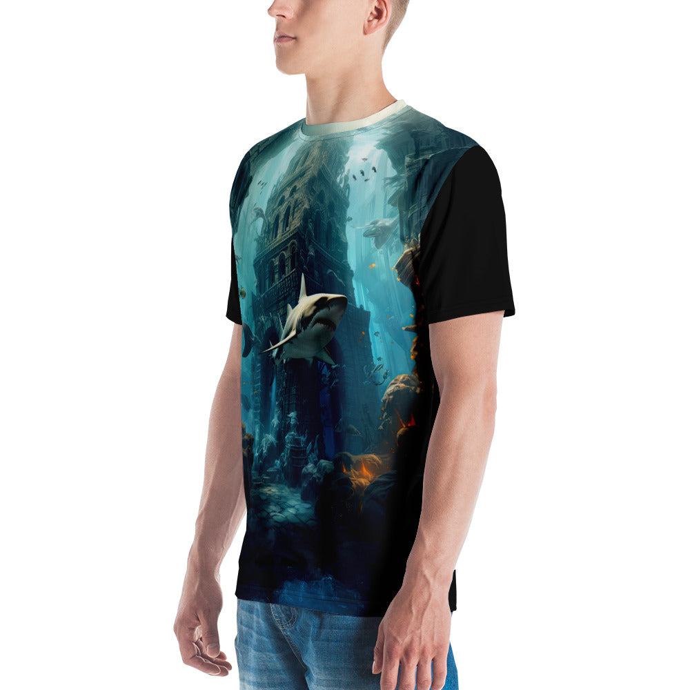 Men's t-shirt - Shark 1