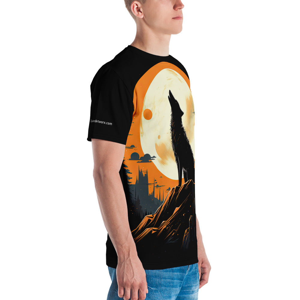 Men's t-shirt - Midnight Wolf