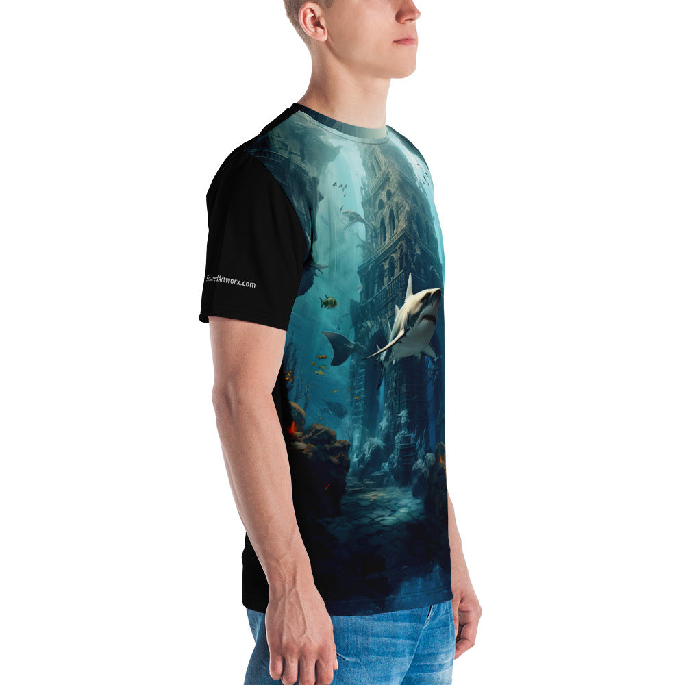 Men's t-shirt - Shark 1