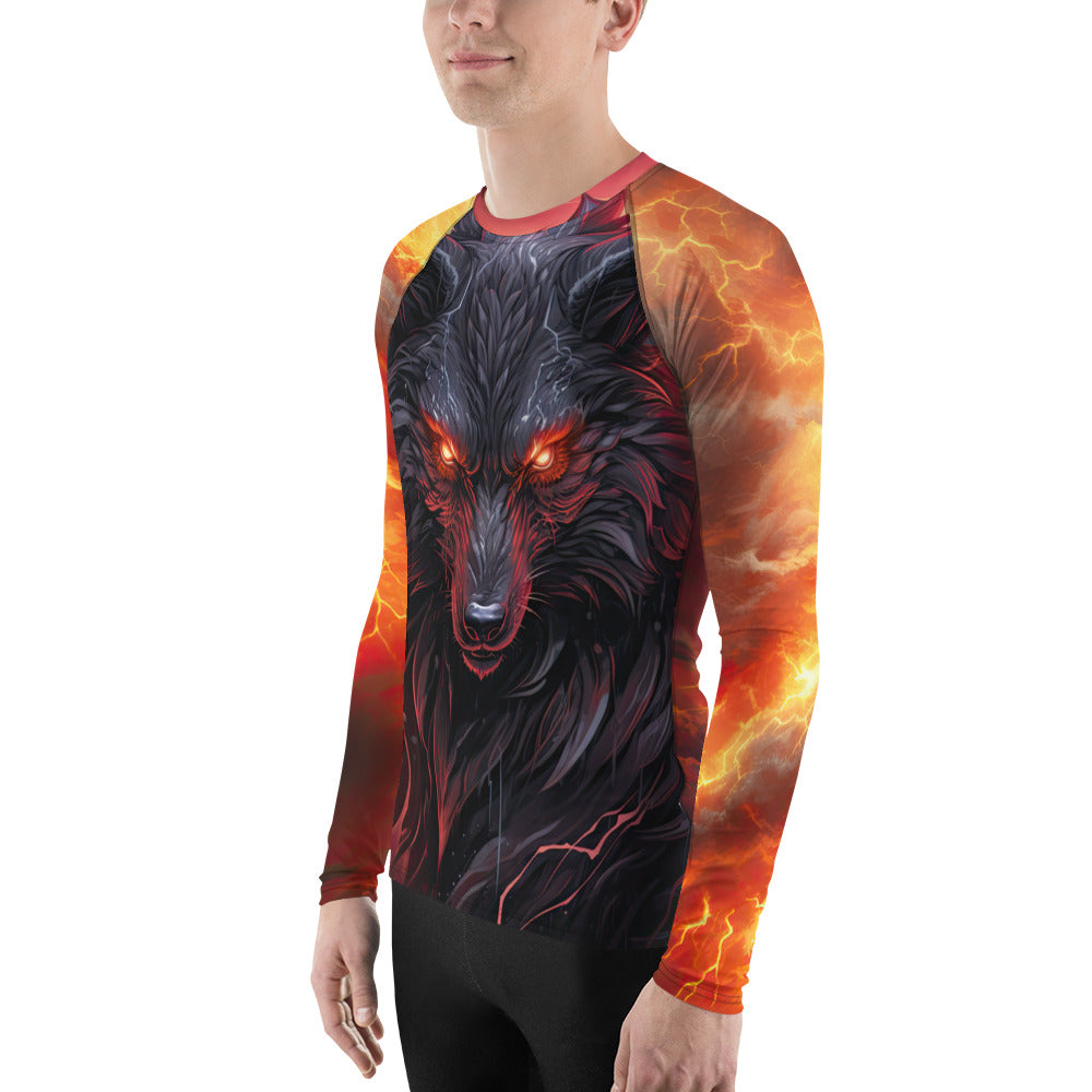 Men's Long Sleeve Shirt - Wolf 1