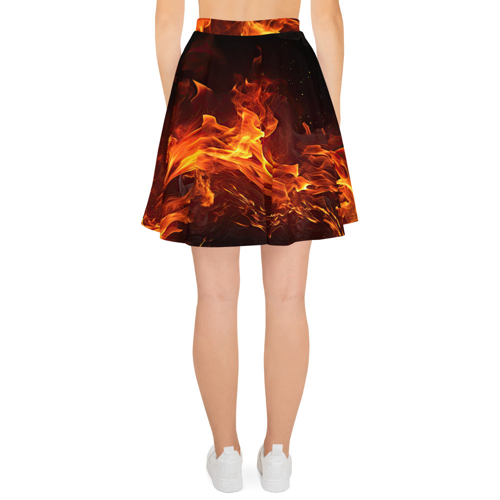 Skater Skirt - Fire 1