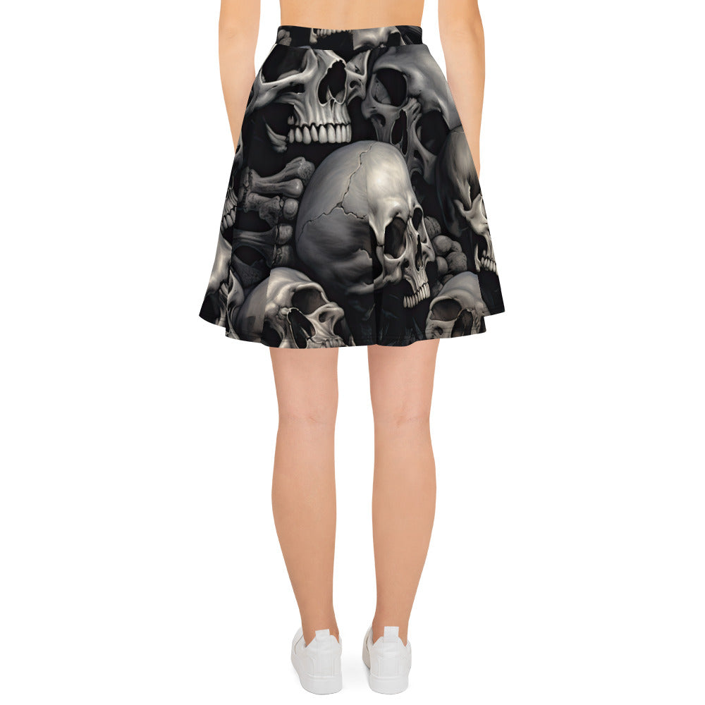 Skater Skirt - Skulls 1