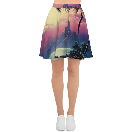 Skater Skirt - Beach Scene 1