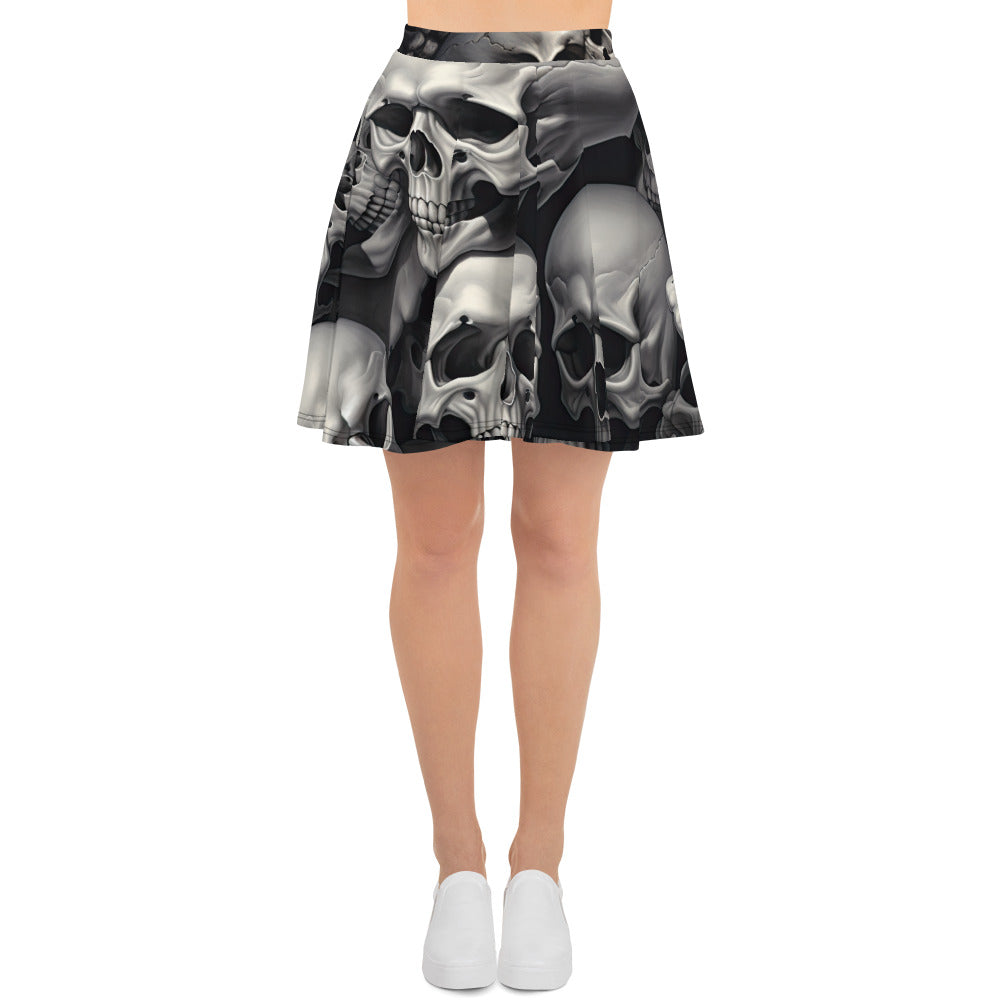 Skater Skirt - Skulls 1