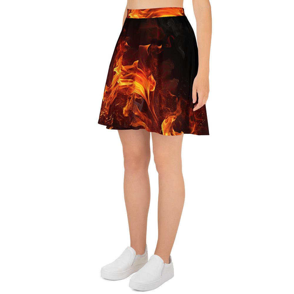 Skater Skirt - Fire 1