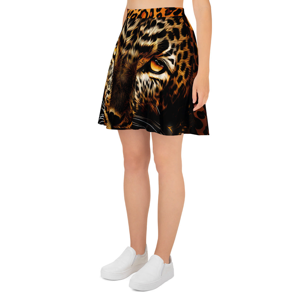 Skater Skirt - Leopard 1