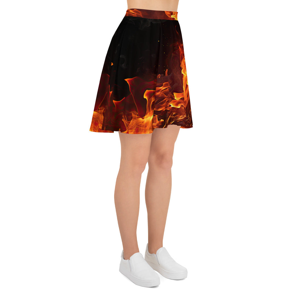 Skater Skirt - Fire 1