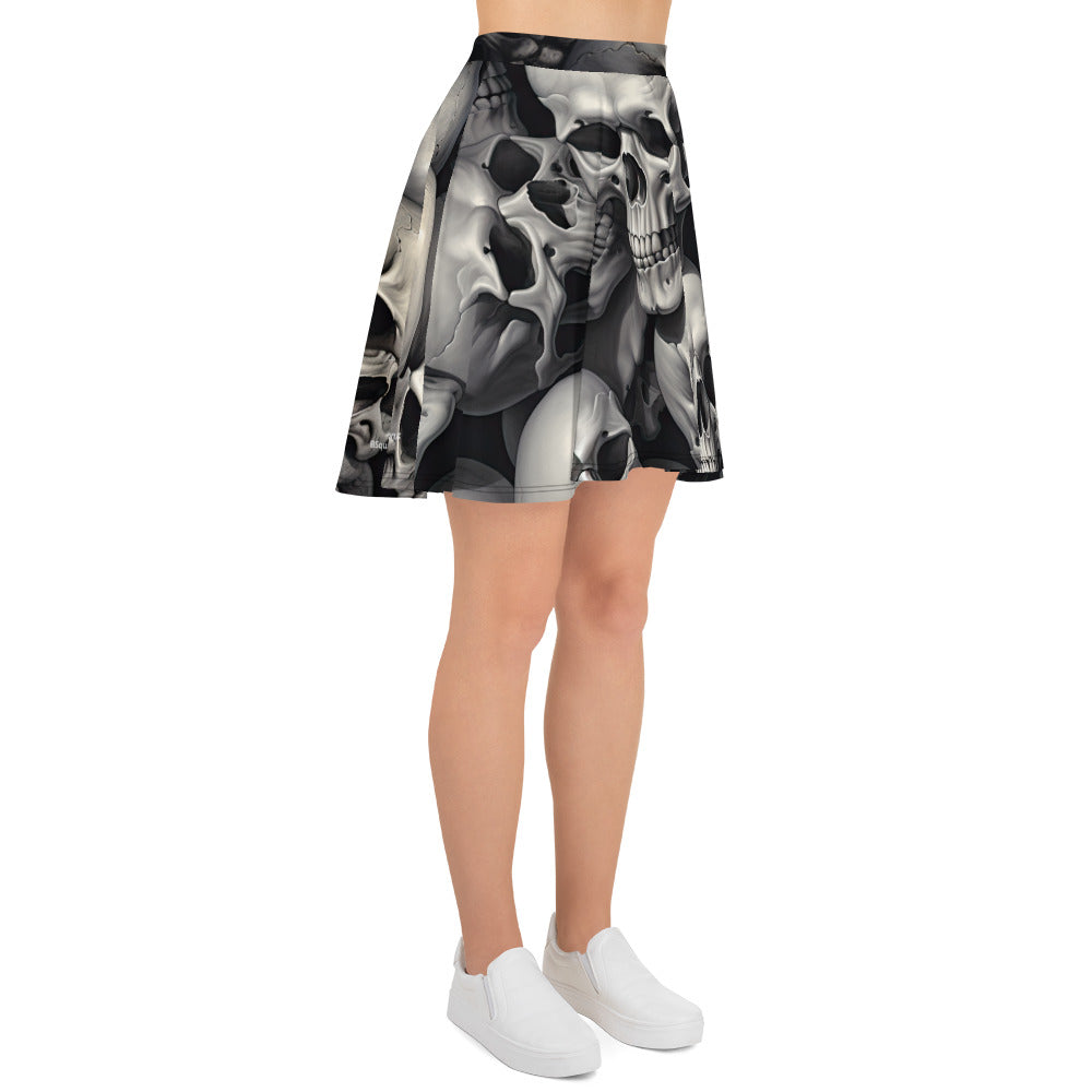 Skater Skirt - Skulls 1