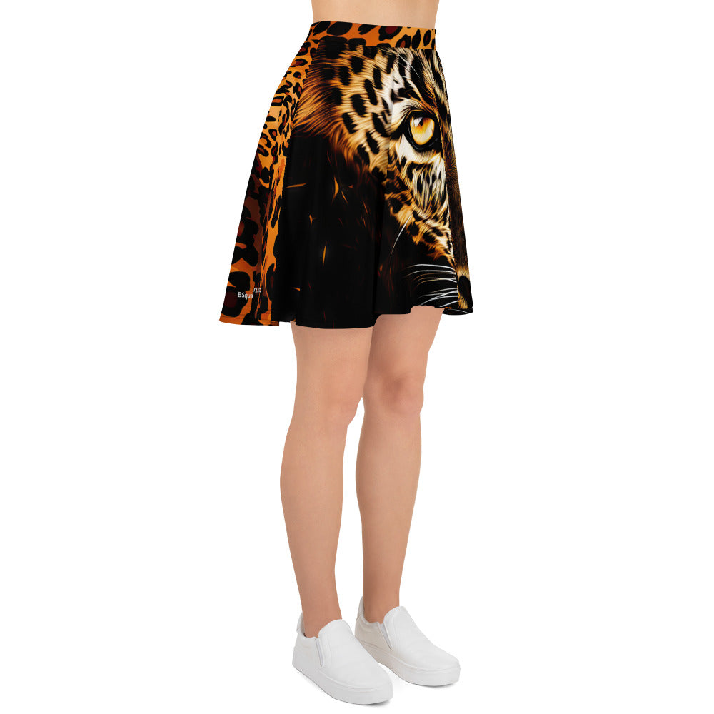 Skater Skirt - Leopard 1