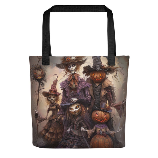 Tote - Halloween Family Portrait 3