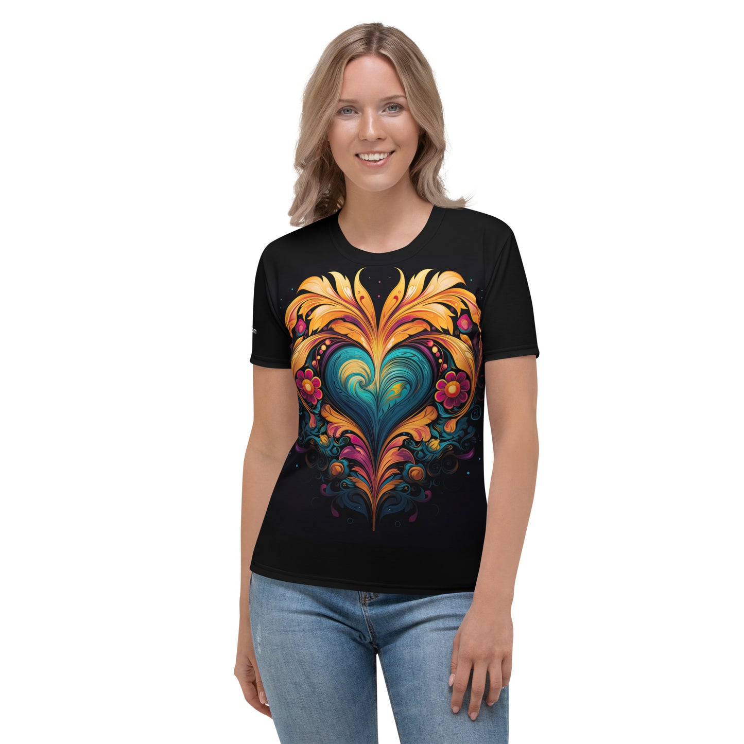 Women's T-shirt - Colorful Heart 2