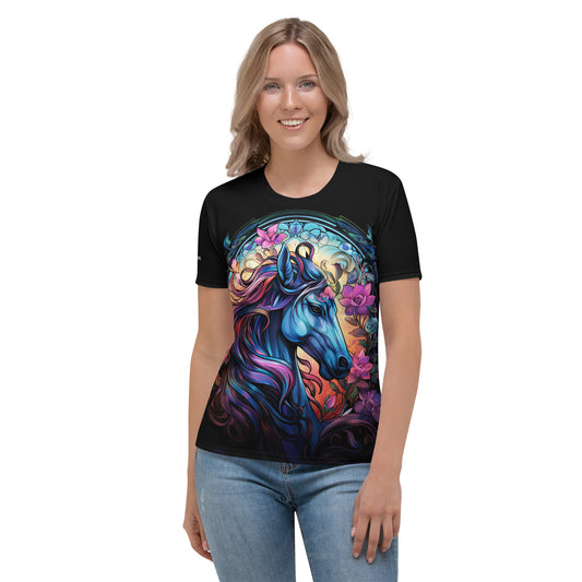 Women's T-shirt - Colorful Horse