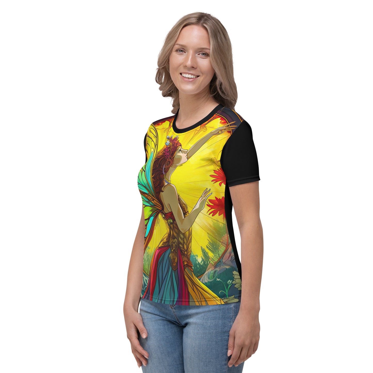 Women's T-shirt - Colorful Faerie