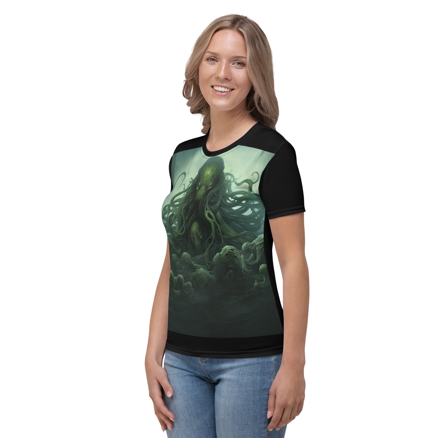 Women's T-shirt - Cthulhu (She/Her/Hers)