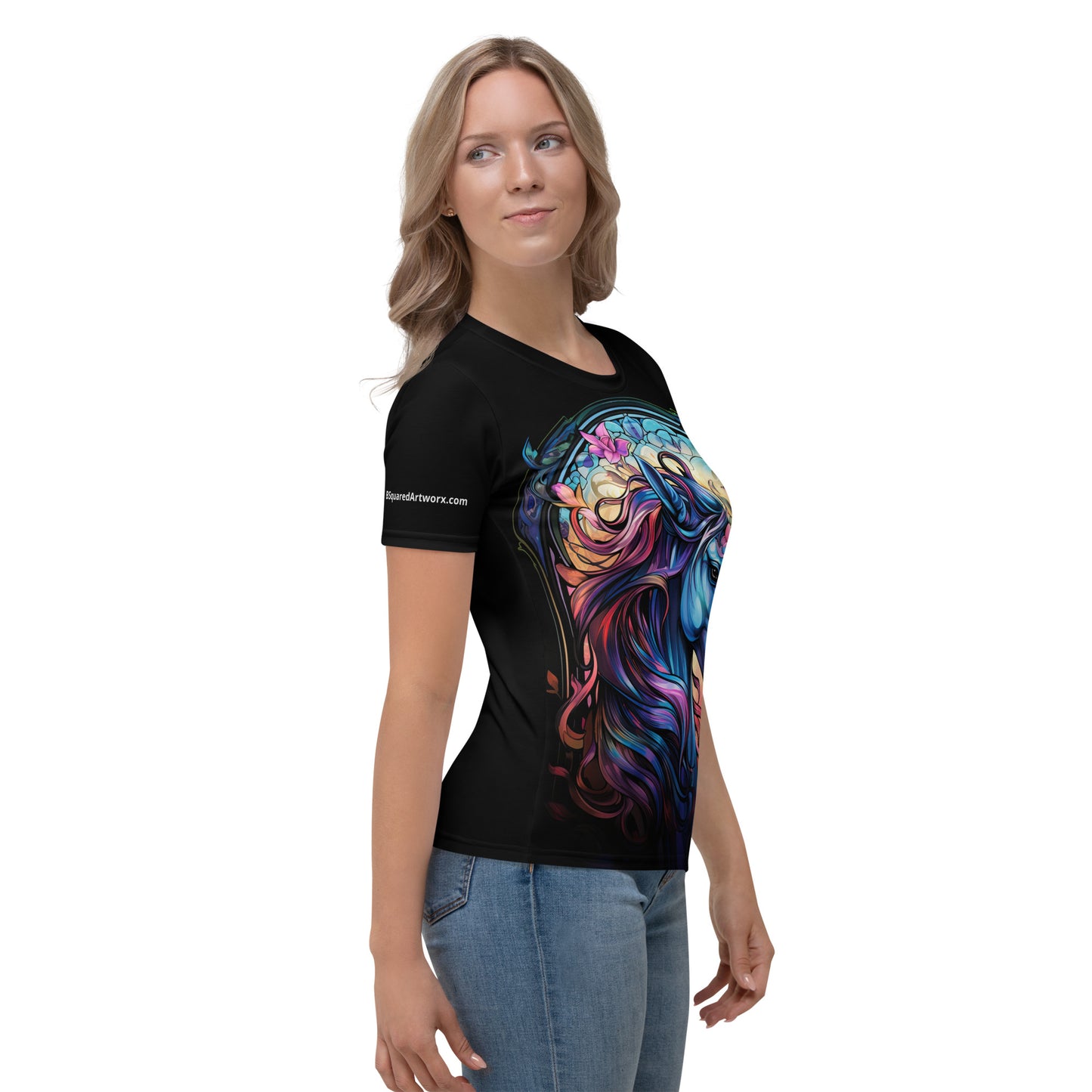 Women's T-shirt - Colorful Horse