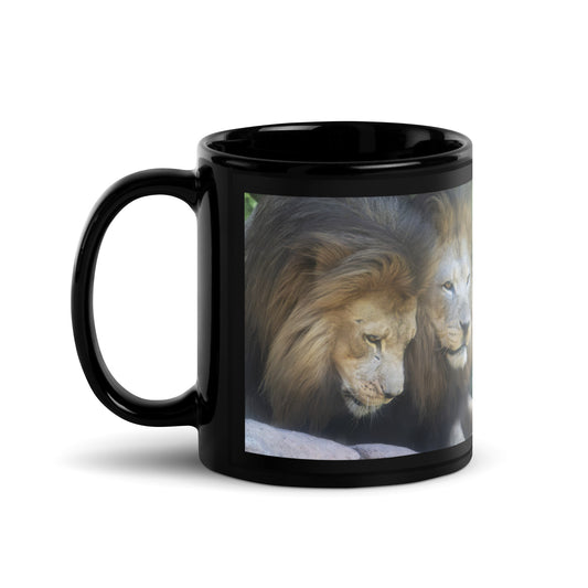 Black Glossy Mug - Lion Brothers 1