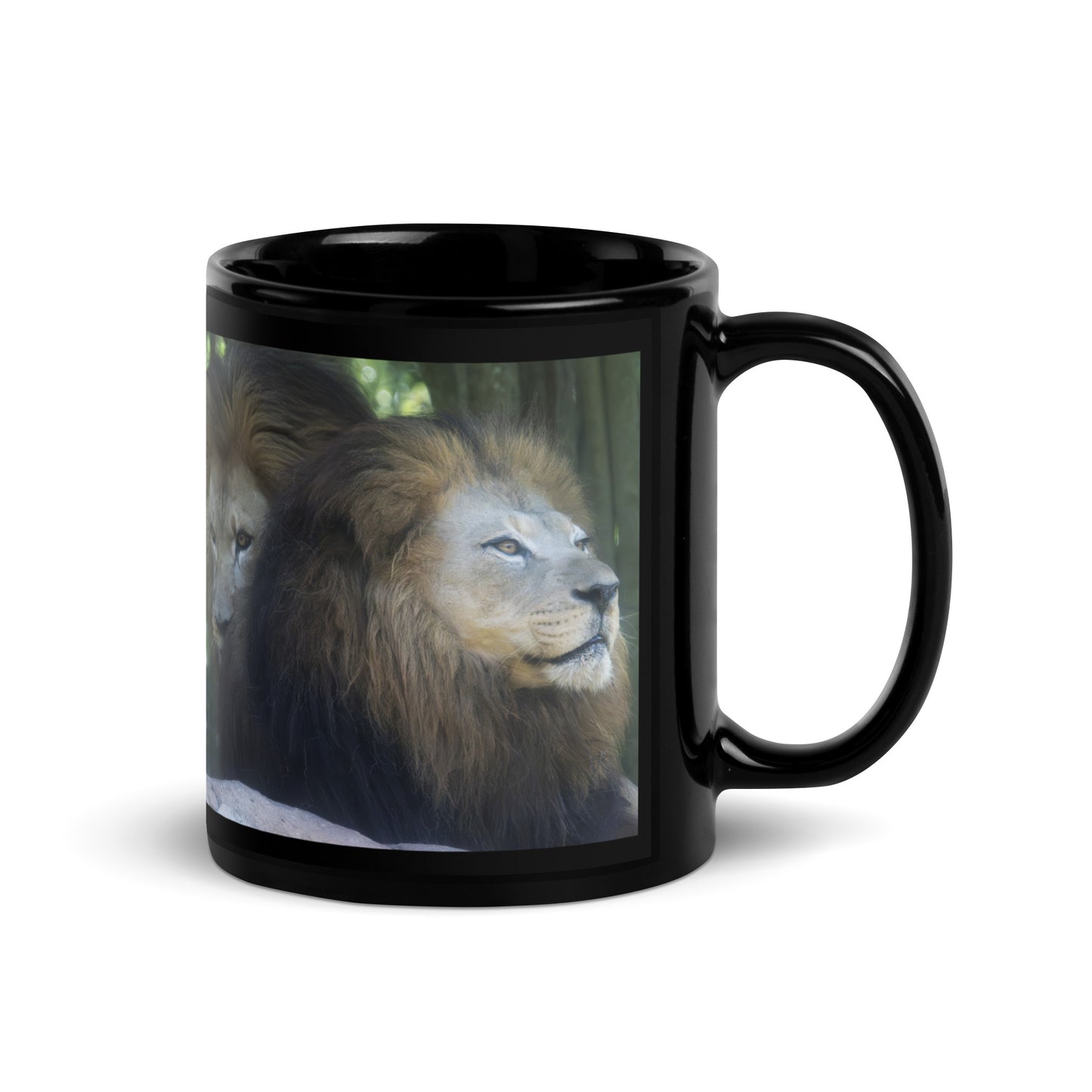 Black Glossy Mug - Lion Brothers 1