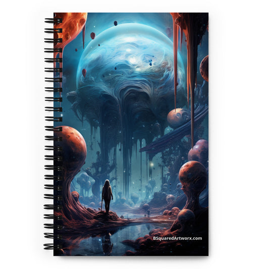 Spiral notebook - Spacescape 3