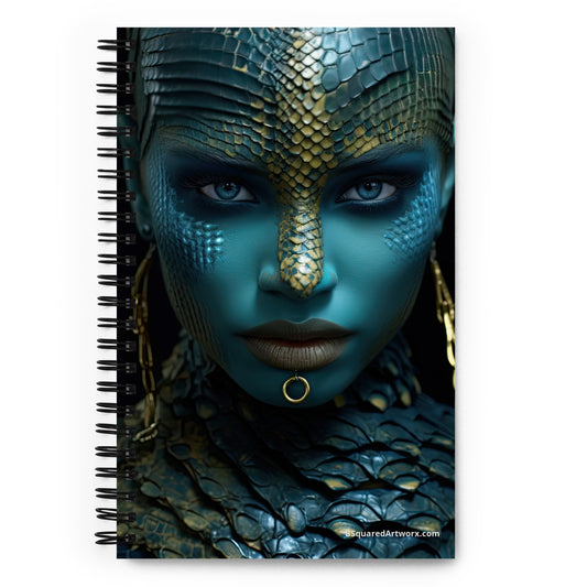 Spiral notebook - Snake Woman 1