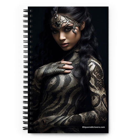 Spiral notebook - Snake Woman 2