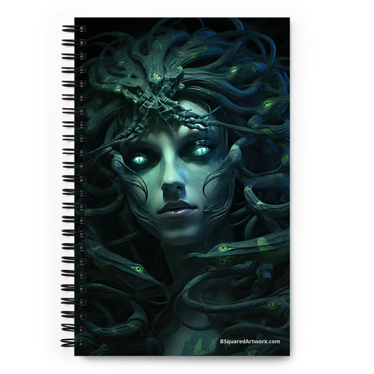Spiral notebook - Snake Woman 6