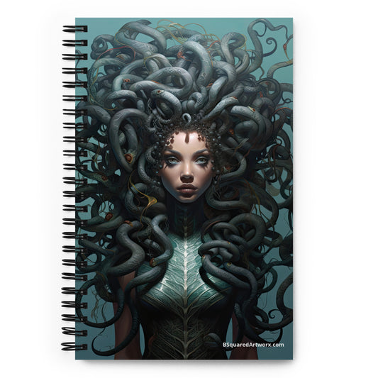 Spiral notebook - Snake Woman 11