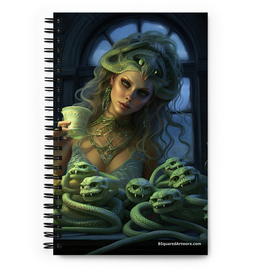 Spiral notebook - Snake Woman 13